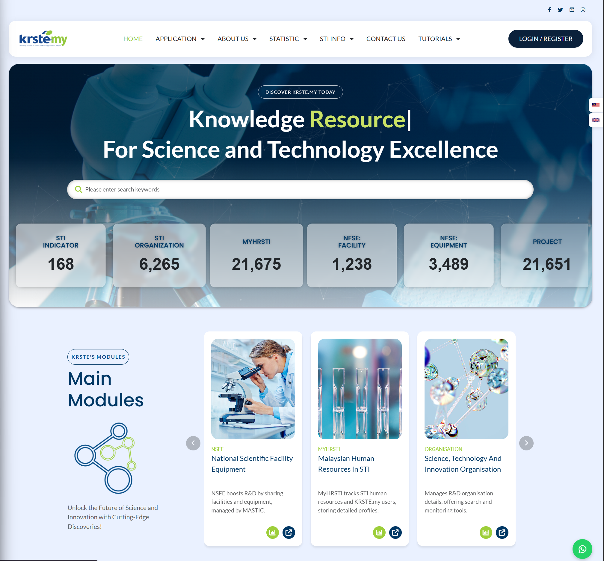 KRSTE.my : Portal Re-development